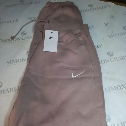 NIKE LOGO FLEECED TRACKSUIT BOTTOMS SIZE S