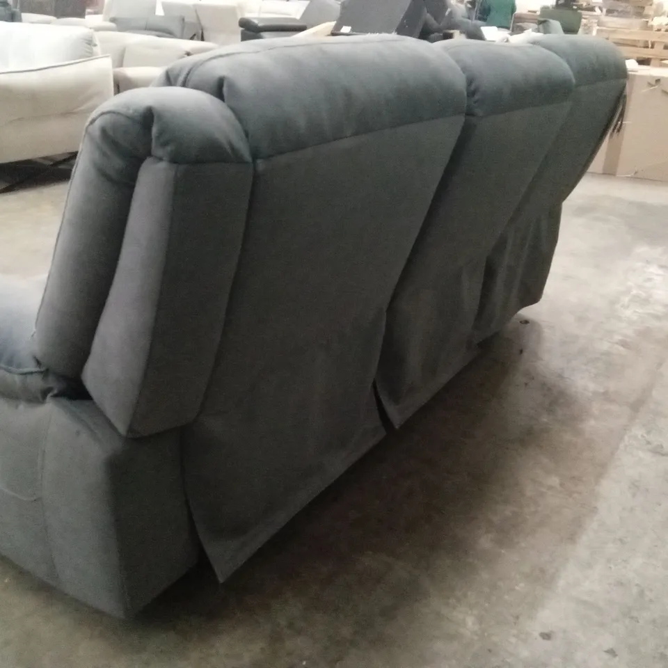 QUALITY DESIGNER 3 SEATER FABRIC POWER RECLINER SOFA