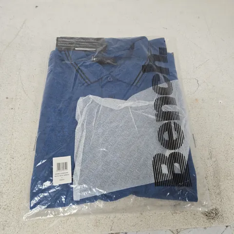 BENCH RONZO ROYAL BLUE GRINDLE POLO SHIRT – SIZE S