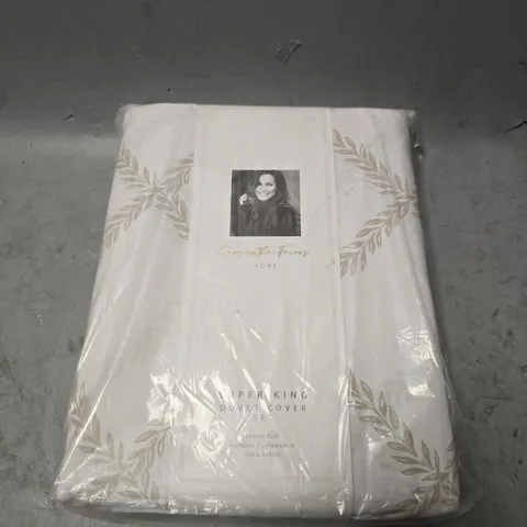 SAM FAIERS LAUREL TRAIL DUVET COVER SET SUPER KING