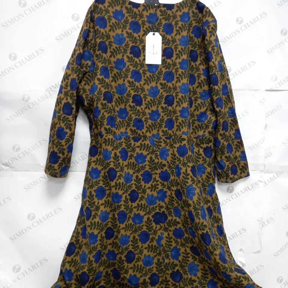 WOMENS SEASALT CORNWALL WILLOW BLOSSOM DRESS - UK 18