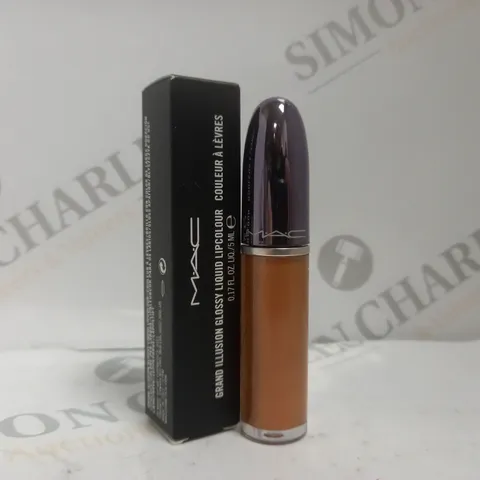 BOX OF 3 MAC COSMETICS GRAND ILLUSION GLOSSY LIQUID LIPCOLOURS #315 AUTUMN RESET