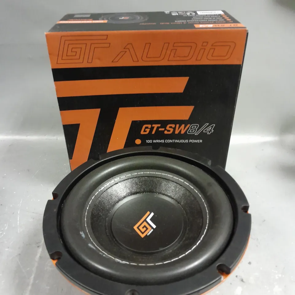 BOXED GT AUDIO GT-SW 8/4 SUBWOOFER 