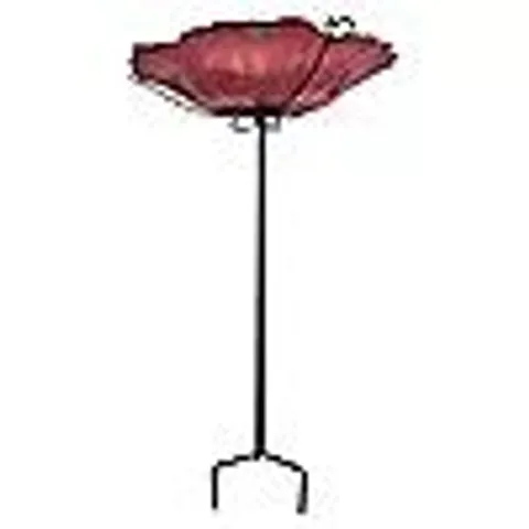 OUTLET GARDEN STORIES POPPY BIRD BATH