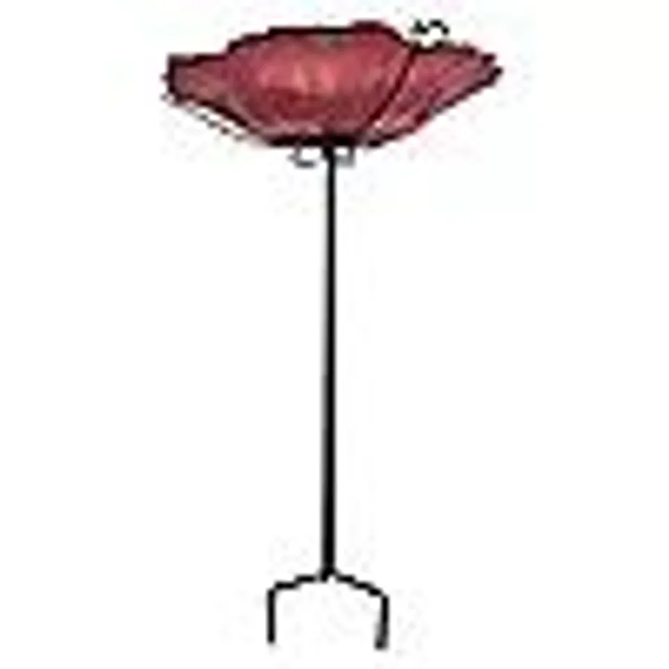 OUTLET GARDEN STORIES POPPY BIRD BATH
