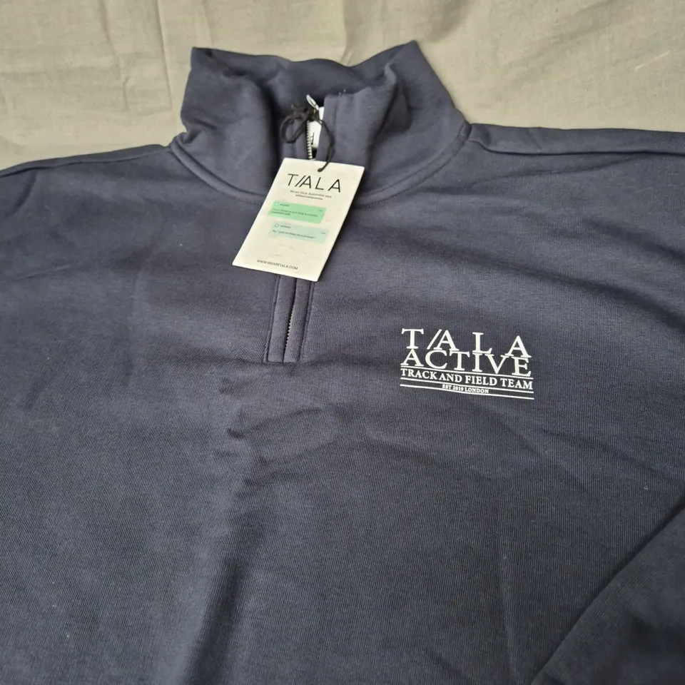 TALA 1/4 ZIP SWEATSHIRT - SMALL