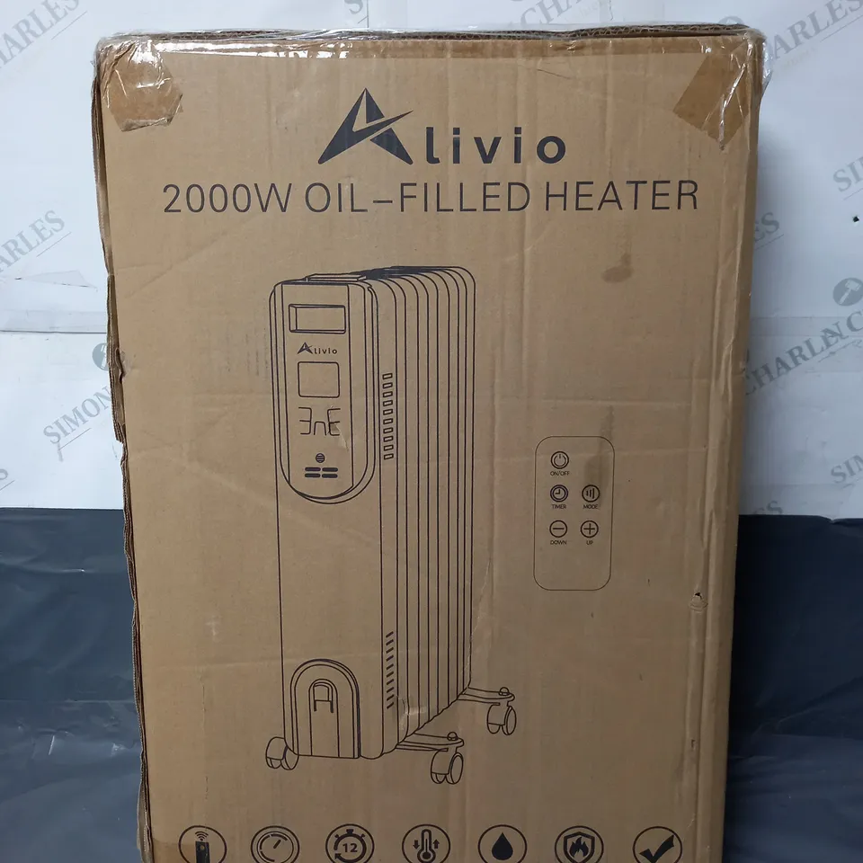 BOXED ALIVIO OIL-FILLED HEATER 