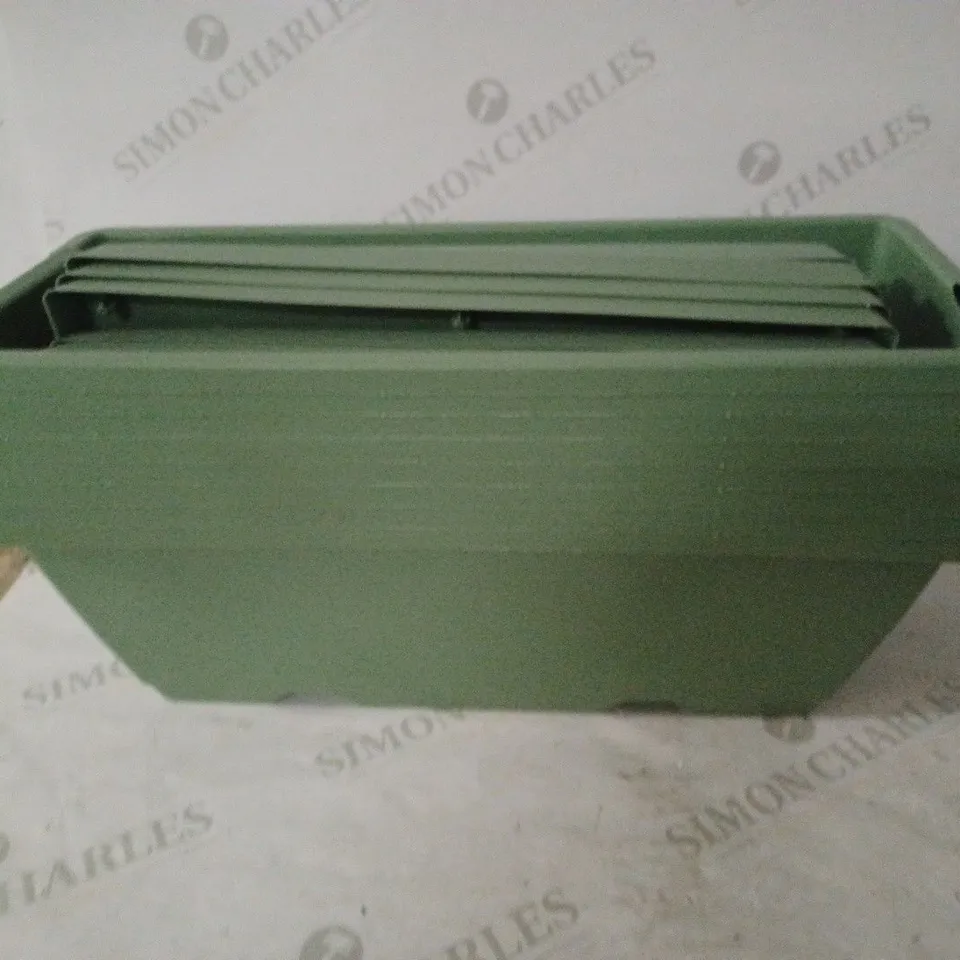 LOT OF 8 PLASTIC WINDOWSILL PLANTERS