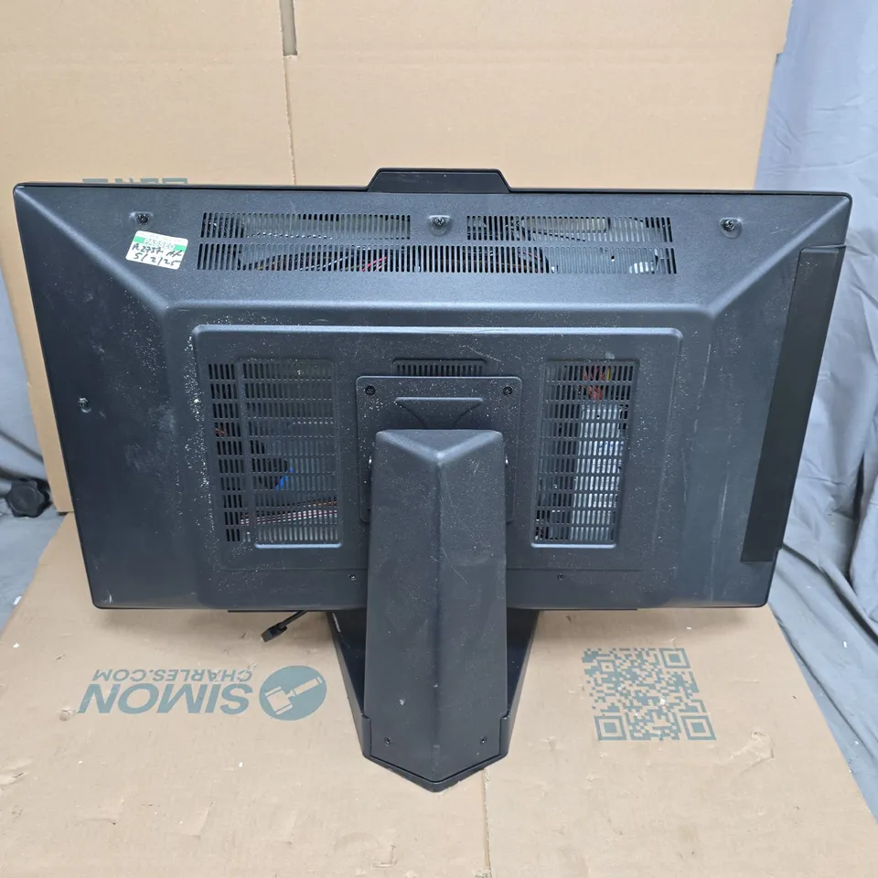 COMPUTER MONITOR ON STAND – BLACK 28" - BRAND NAME NOT VISABLE (UNBOXED)