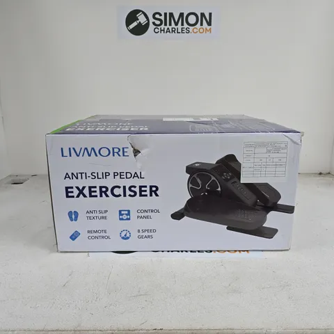 LIVMORE ANTI SLIP PEDAL EXERCISER BOXED