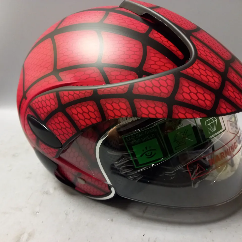 SPIDER MAN HELMET WITH VISOR