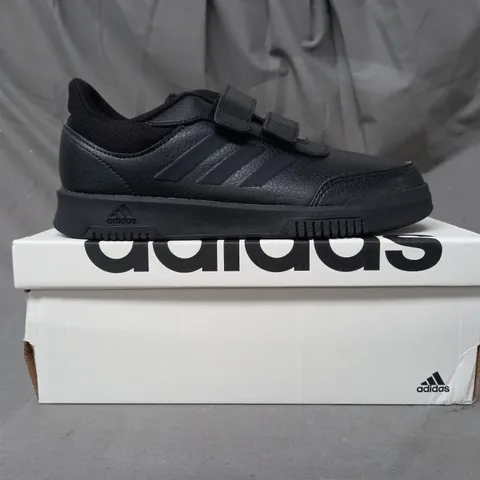 BOXED PAIR OF ADIDAS TENSAUR SPORT 2.0 SHOES IN BLACK SIZE 4.5