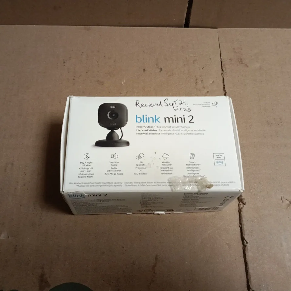 BLINK MINI 2 SMART SECURITY CAMERA