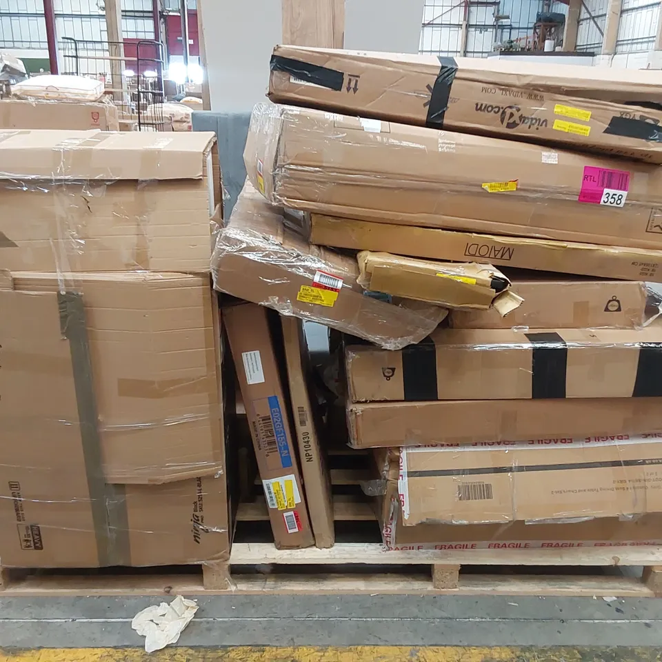 PALLET TO CONTAIN ASSORTED BOXED FURNITURE AND FURNITURE PARTS