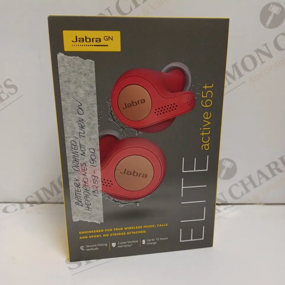 BOXED JABRA ELITE ACTIVE 65T EARBUDS