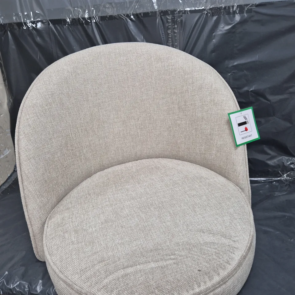 BOXED CARINA PAIR OF DINING CHAIRS - NATURAL (1 BOX) RRP £229