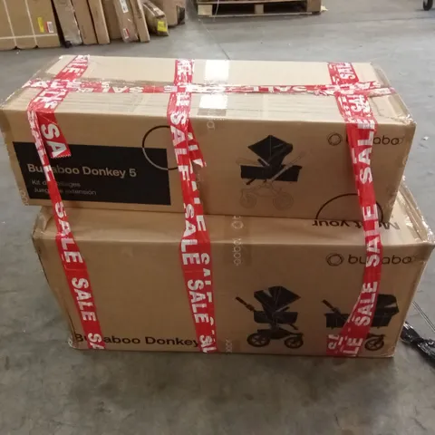 BOXED BUGABOO DONKEY 5 STROLLER (2 BOXES)