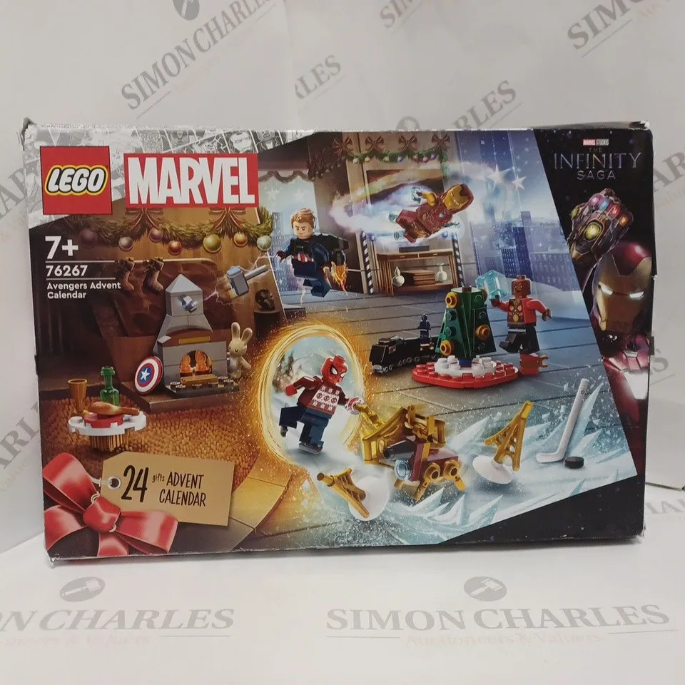 BOXED LEGO AVENGERS ADVENT CALENDAR 76267 RRP £29.99