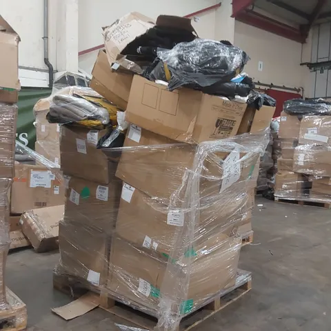 PALLET CONTAINING A LARGE QUANTITY OF ASSORTED CONSUMER PRODUCTS INCLUDING: RUGS, ALARM CLOCKS ECT