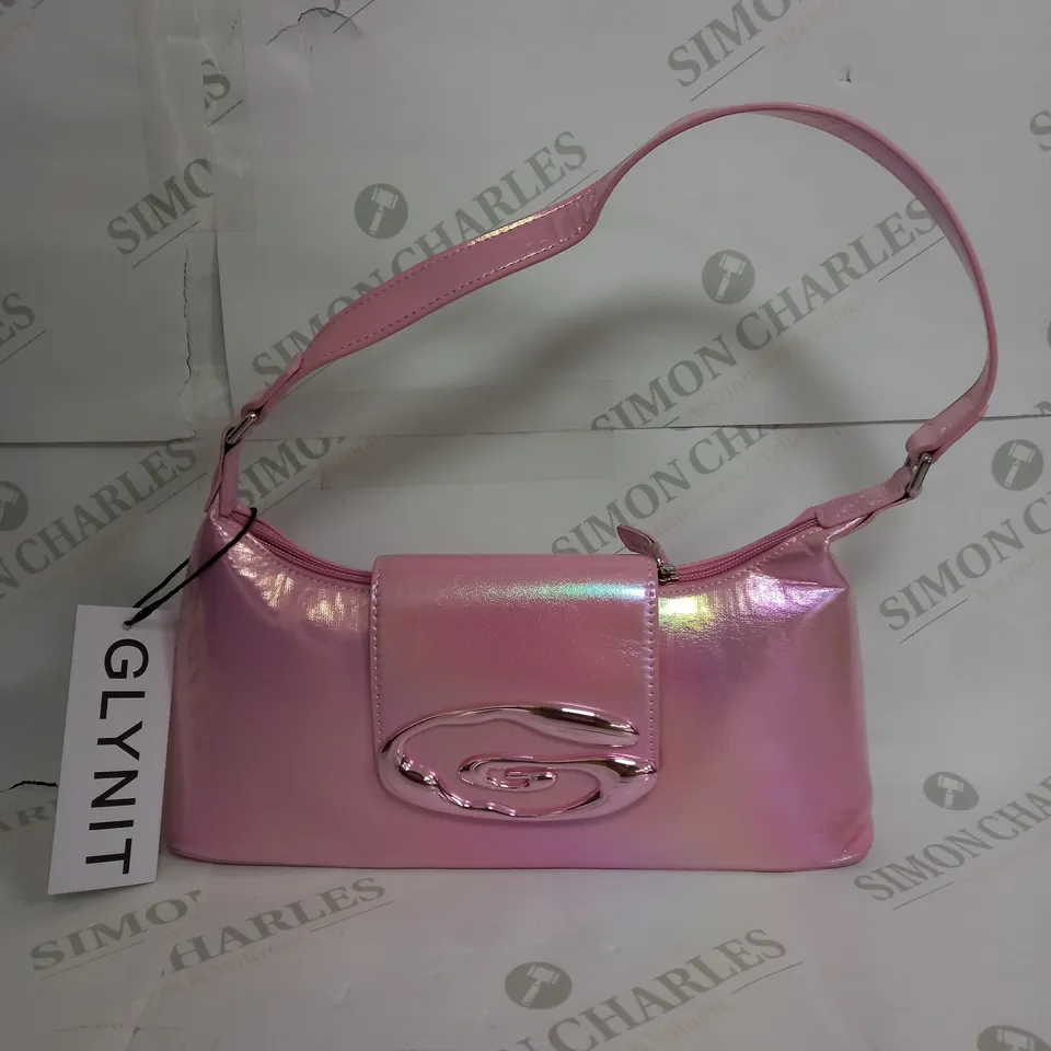 GLYNIT PINK OVER THE SHOULDER SHORT BAG