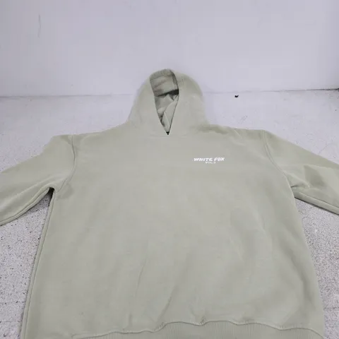 WHITE FOX HOODIE VOL.3 – LIGHT GREY, UK S/M