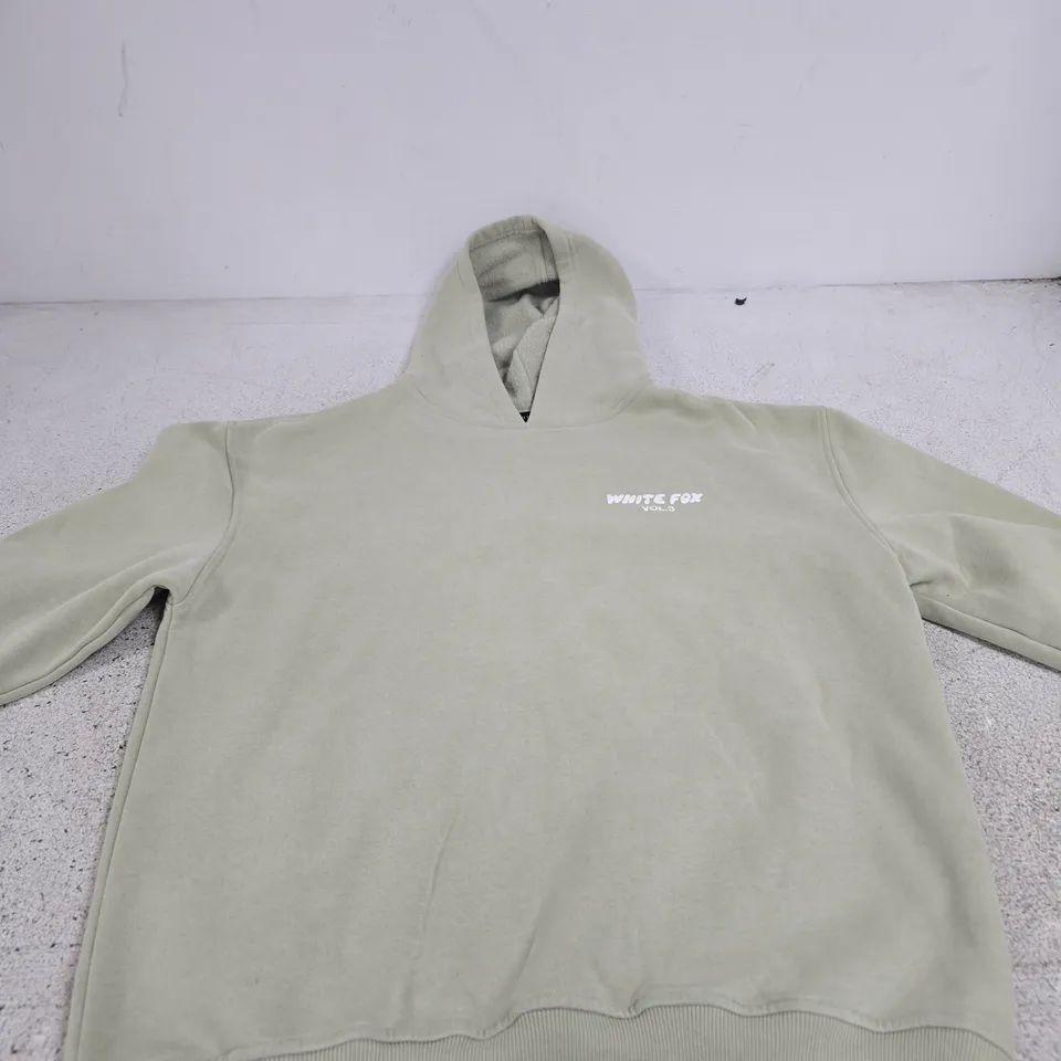 WHITE FOX HOODIE VOL.3 – LIGHT GREY, UK S/M