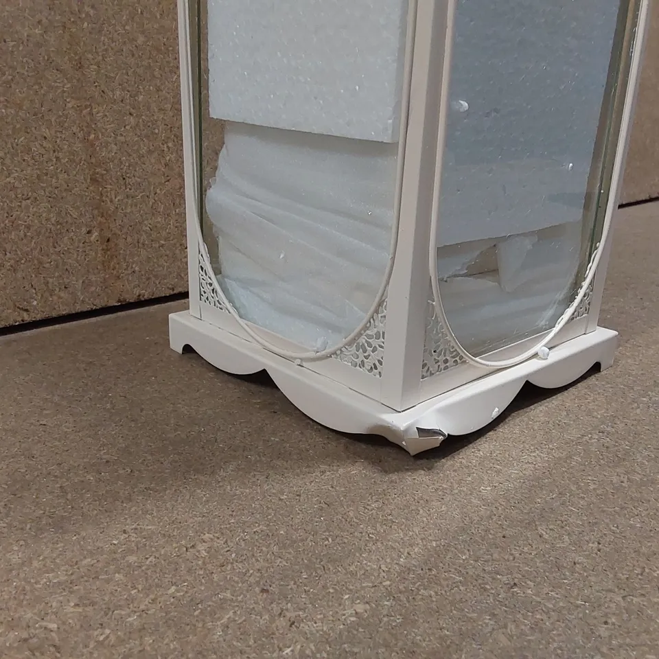 BOXED DESIGNER METAL LANTERN (1 BOX)