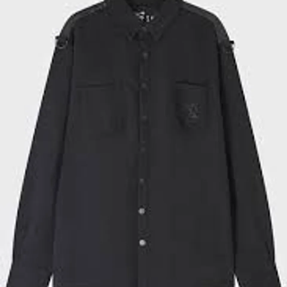 BRAND NEW BAGGED KILLSTAR BURNING LIGHT SHIRT IN BLACK - XS
