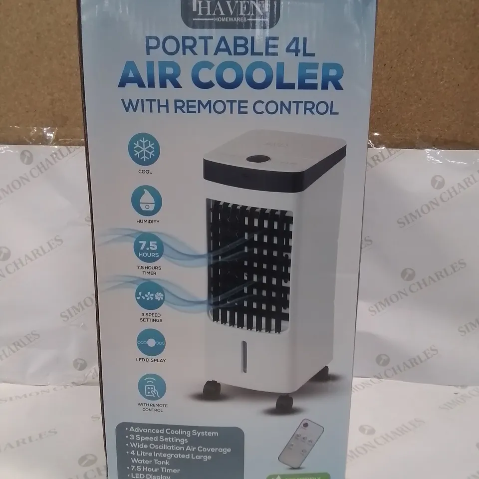 HAVEN PORTABLE 4L AIR COOLER 