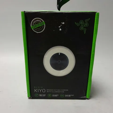 BOXED RAZER KIYO BROADCASTING CAMERA