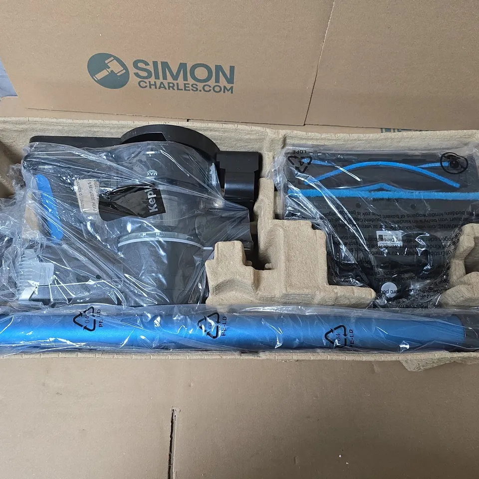 KEPLIN 2-IN-1 CORDLESS VACUUM CLEANER – BOXED