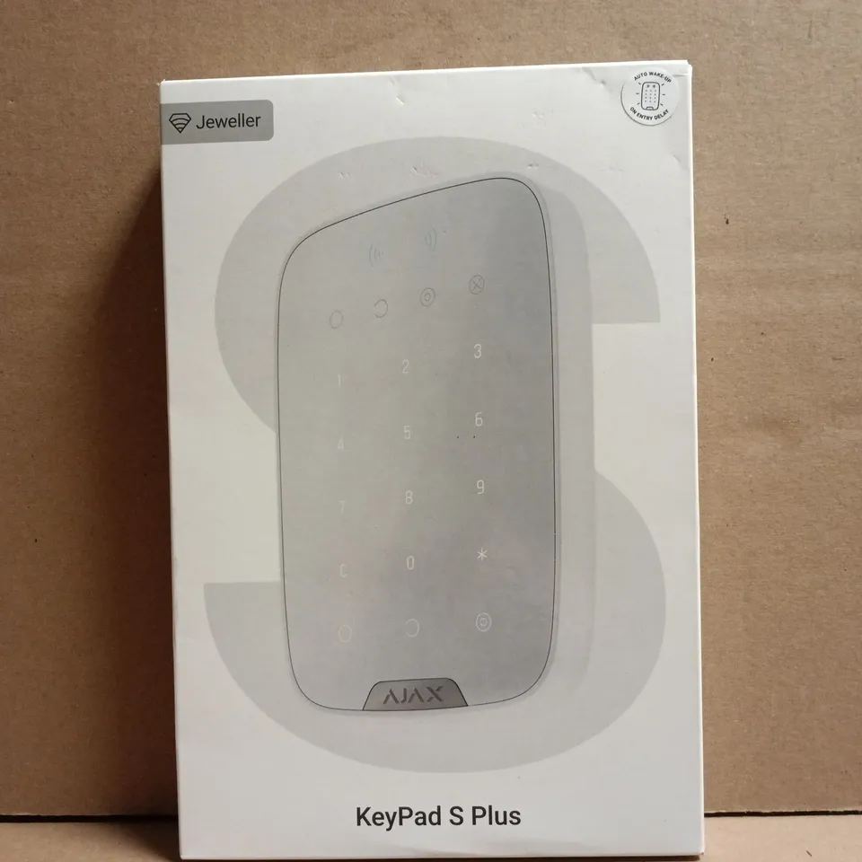 AJAX KEYPAD S PLUS – SECURITY KEYPAD