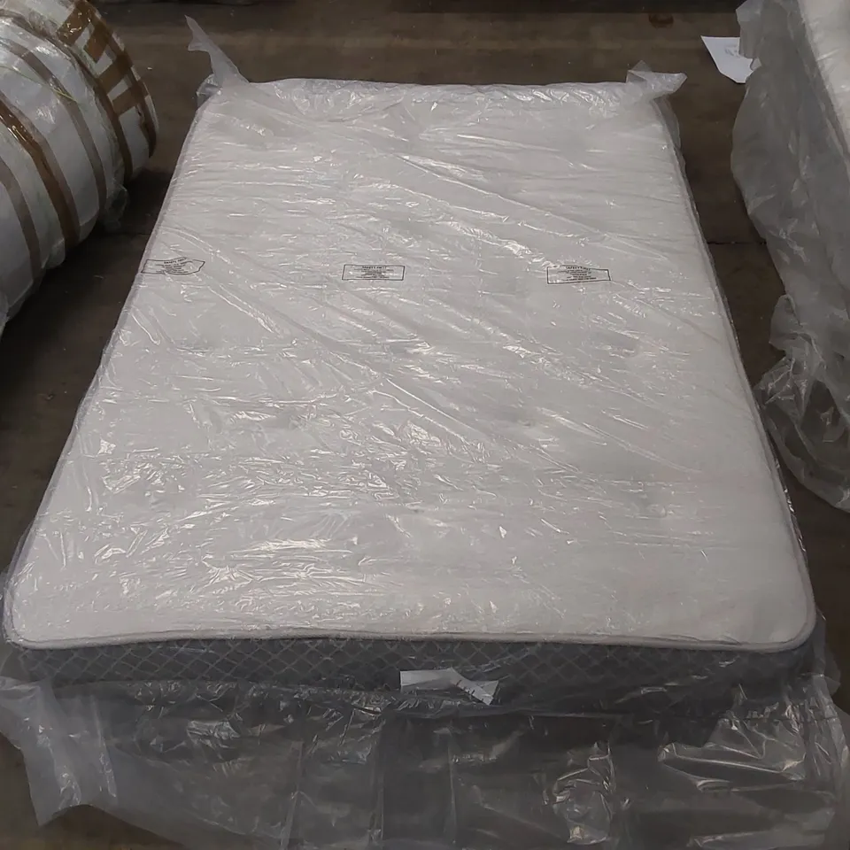 QUALITY BAGGED LUANN CRYSTAL ORTHO HYBRID SPRUNG 4'6" MATTRESS