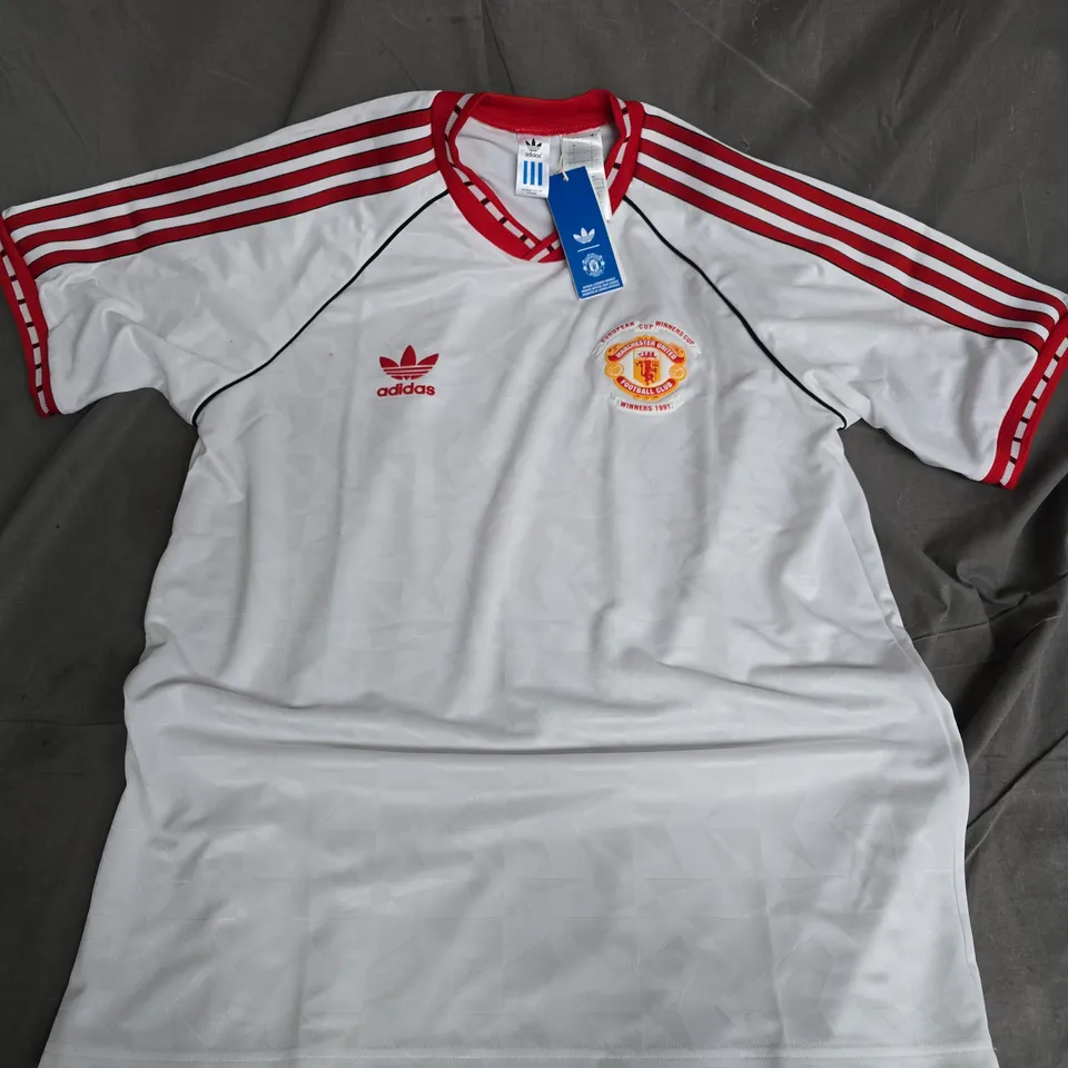 ADIDAS MANCHESTER UNITED 91 AWAY JERSEY - LARGE