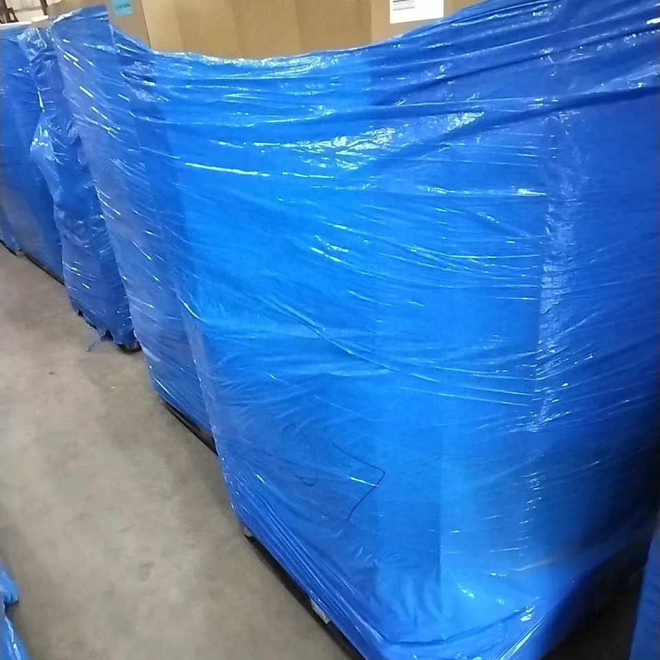 PALLET OF ASSORTED ITEMS INCLUDING HOMIDEC DRYING RACK, STOREMIC TOILET SEAT, ENAMELED PAELLA PAN, LAUNDRY BASKET, ISTOYO EPOXY RESIN CURING MACHINE