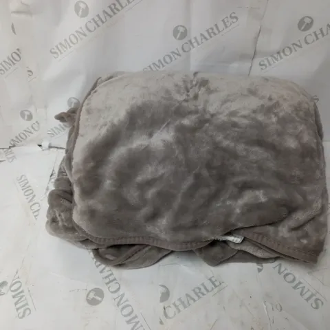 COZEE HOME GREY HEATED BLANKET IN GREY