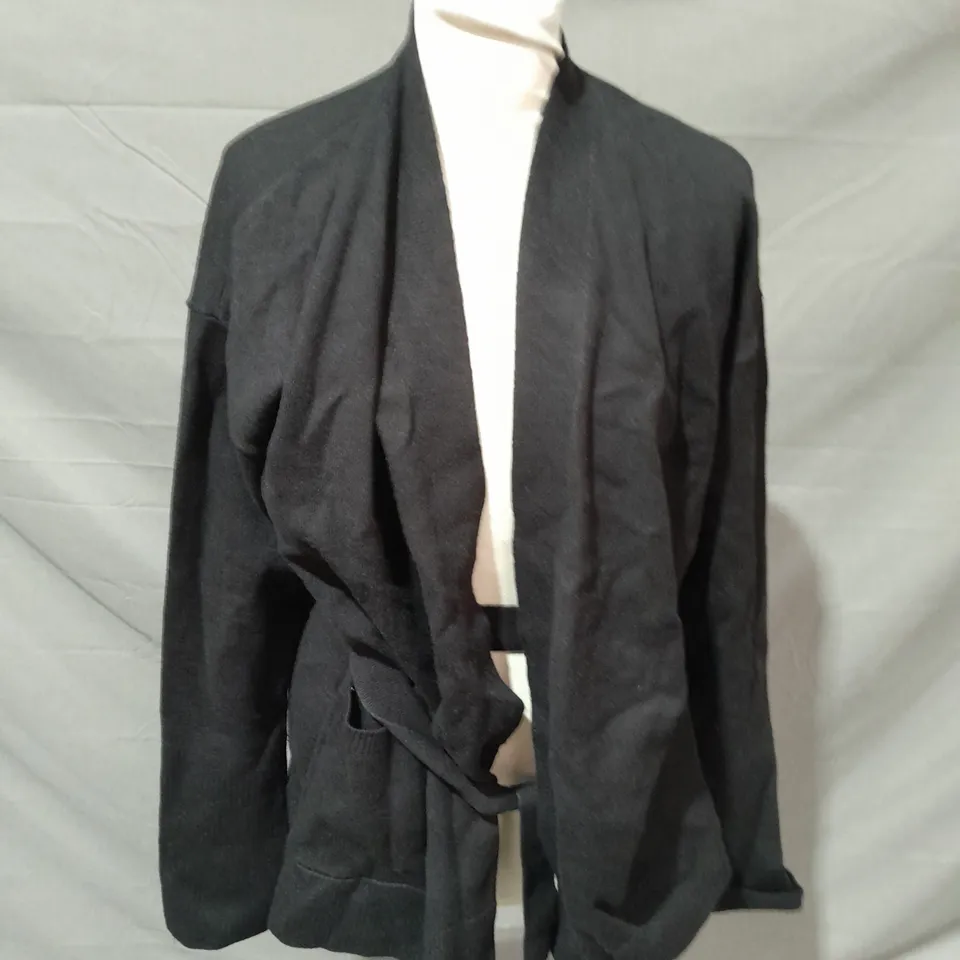 WYNNE LAYERS BLACK CARDIGAN -XS