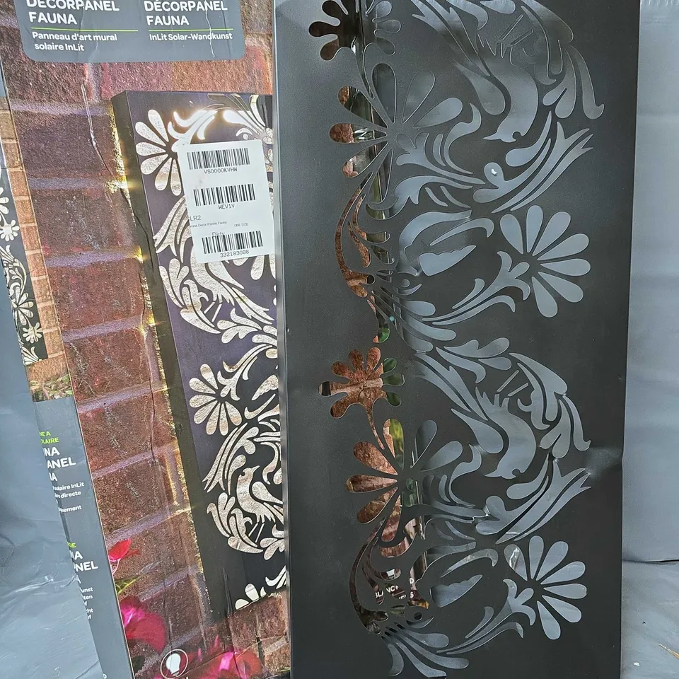 BOXED SMART SOLAR ILLUMINA DECOR PANELS FAUNA