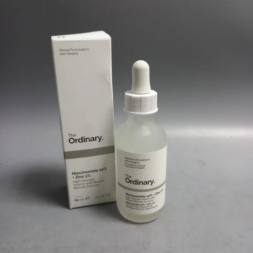 BOXED THE ORDINARY NIACINAMIDE 10% AND ZINC 1% SERUM 60ML