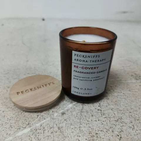 PECKSNIFF'S AROMATHERAPY RE-COVERY FRAGRANCED CANDLE 100G