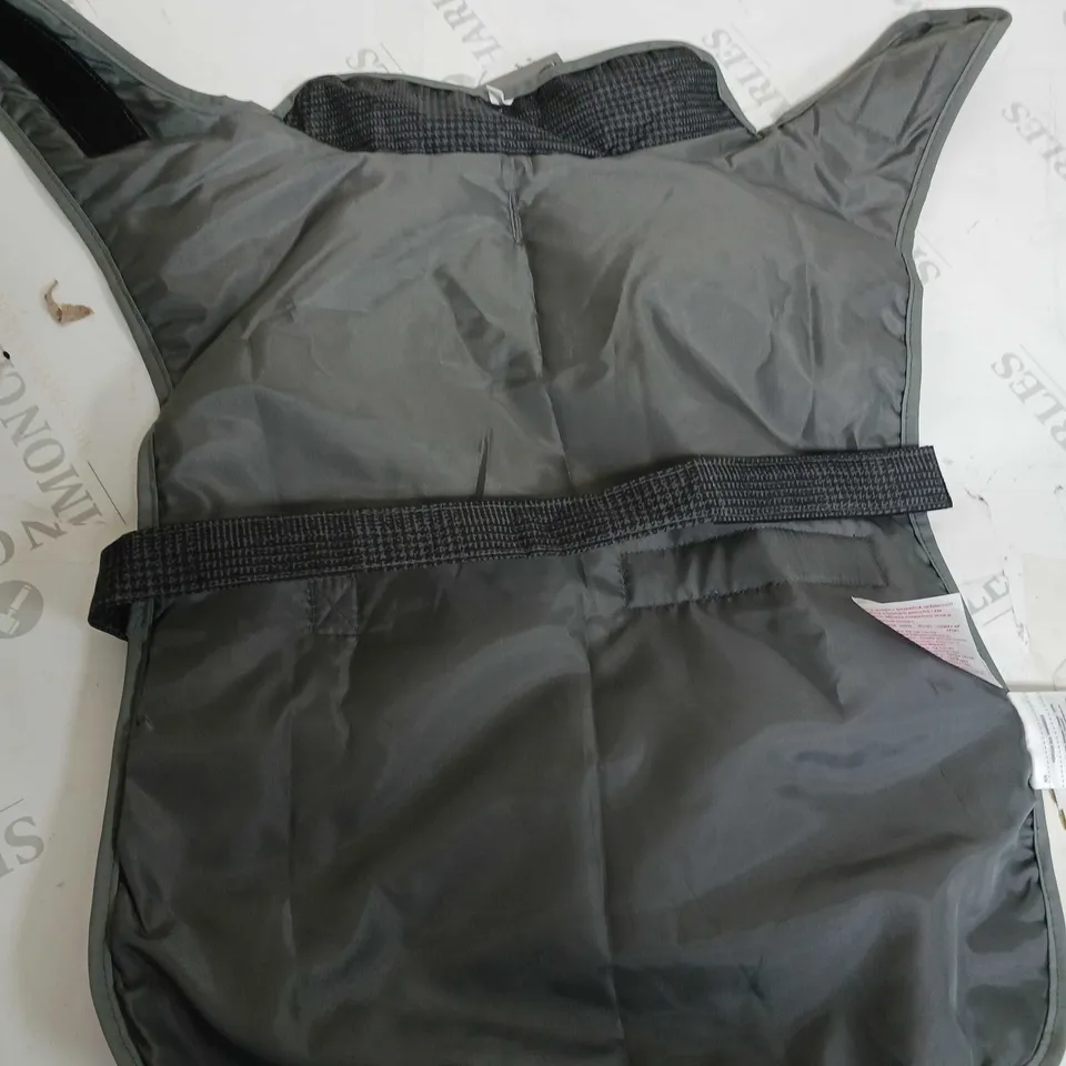 REGATTA ARIO DOG COAT - LEAD GREY - SIZE MEDIUM
