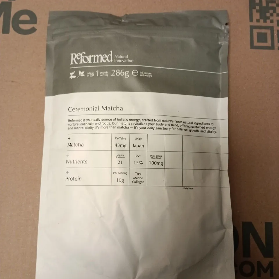 REFORMED CEREMONIAL MATCHA – 286G POUCH