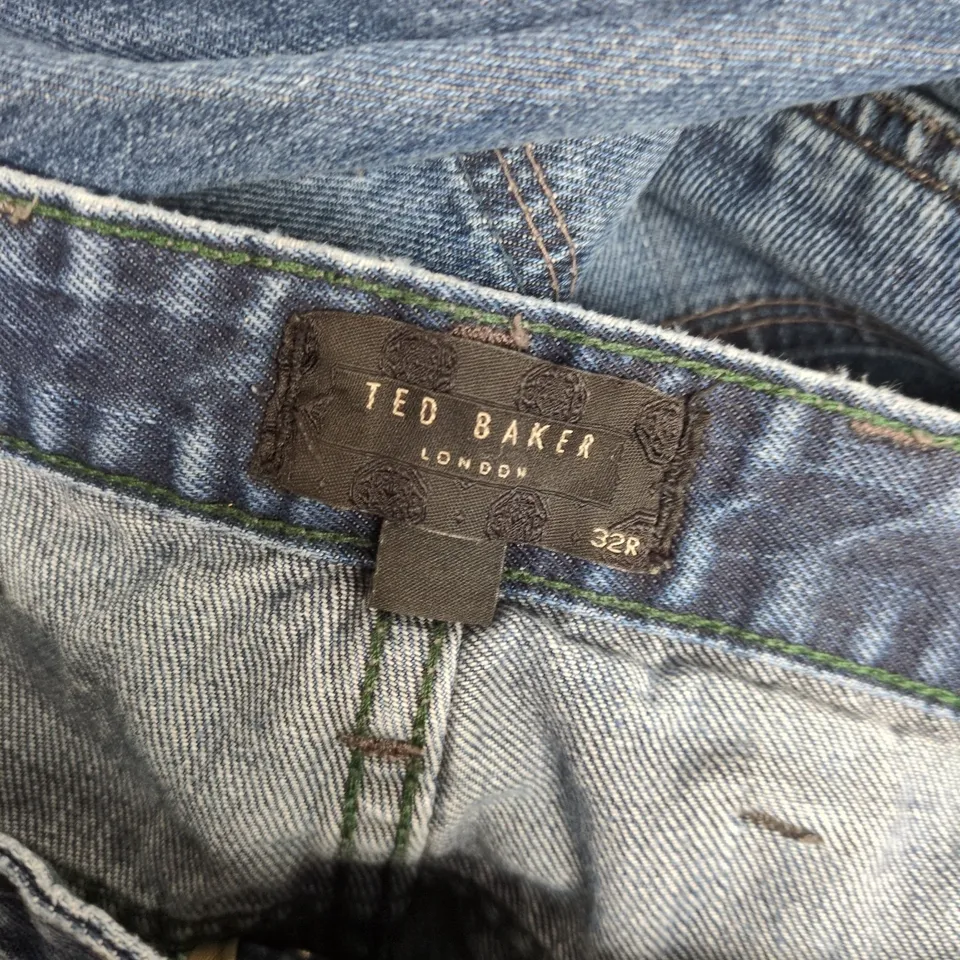 TED BAKER LONDON JEANS IN BLUE - 32R