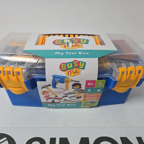 BUSY ME MY TOOL BOX – CHILDREN'S TOY TOOL SET (3+)