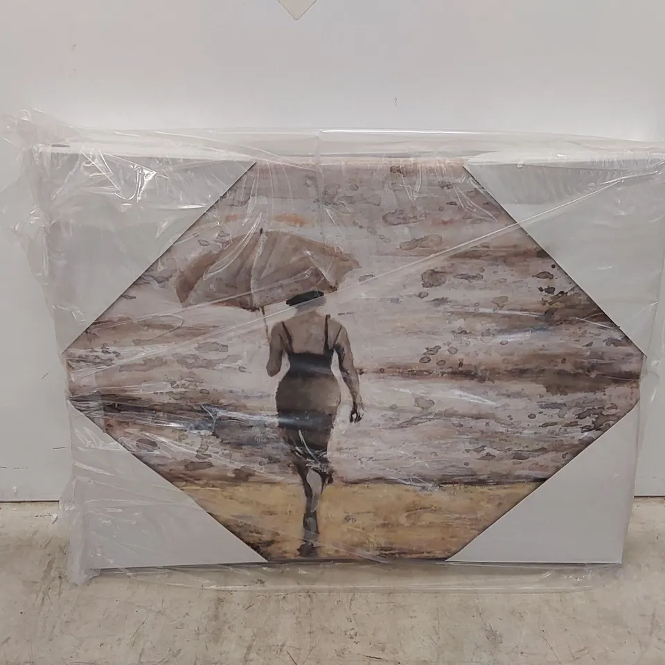 BOXED CANVAS PAINTING - 59992 UMBRELLA TIME (1 BOX)
