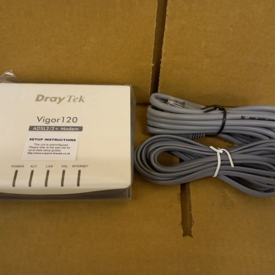 DRAYTEK VIGOR 120 ETHERNET MODEM
