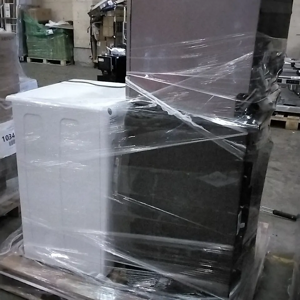 COMFEE FREESTANDING COMPACT DISHWASHER SILVER, HOOVER FREESTANDING WASHING MACHINE AND HOOVER 10KG FREESTANDING WASHING MACHINE BLACK - UNPROCESSED RAW RETURNS