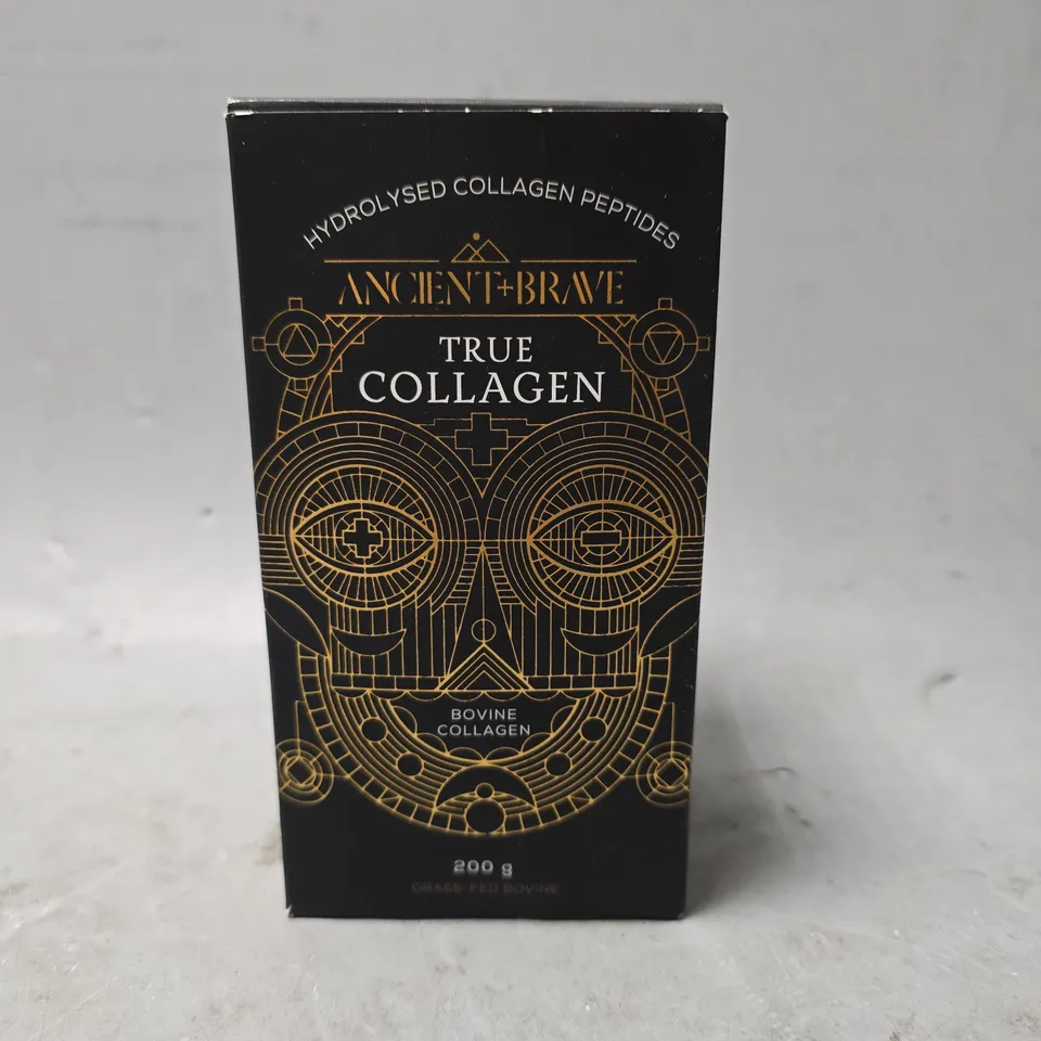 ANCIENT + BRAVE TRUE COLLAGEN 200G - GRASS-FED BOVINE COLLAGEN POWDER