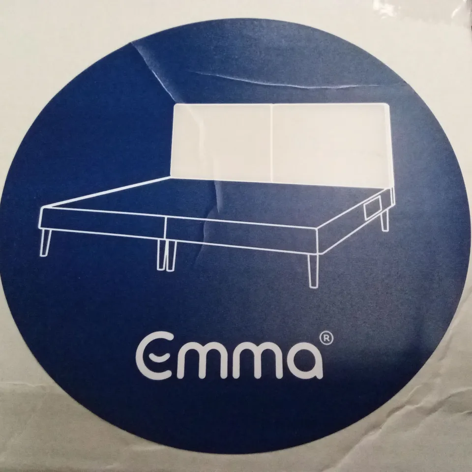 BRAND NEW BOXED EMMA BOX BED WITH HEADBOARD -150 x 200CM KING SIZE (3 BOXES)