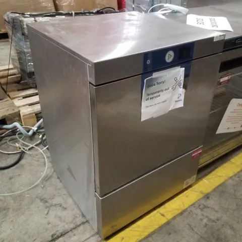 HOBART FXS-10B 18 PLATE UNDERCOUNTER DISHWASHER